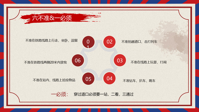 劳动节学生假期安全教育 PPT 模板第 12 页预览