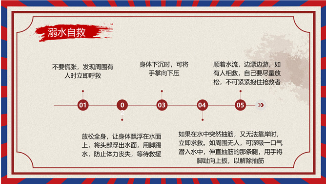 劳动节学生假期安全教育 PPT 模板第 8 页预览