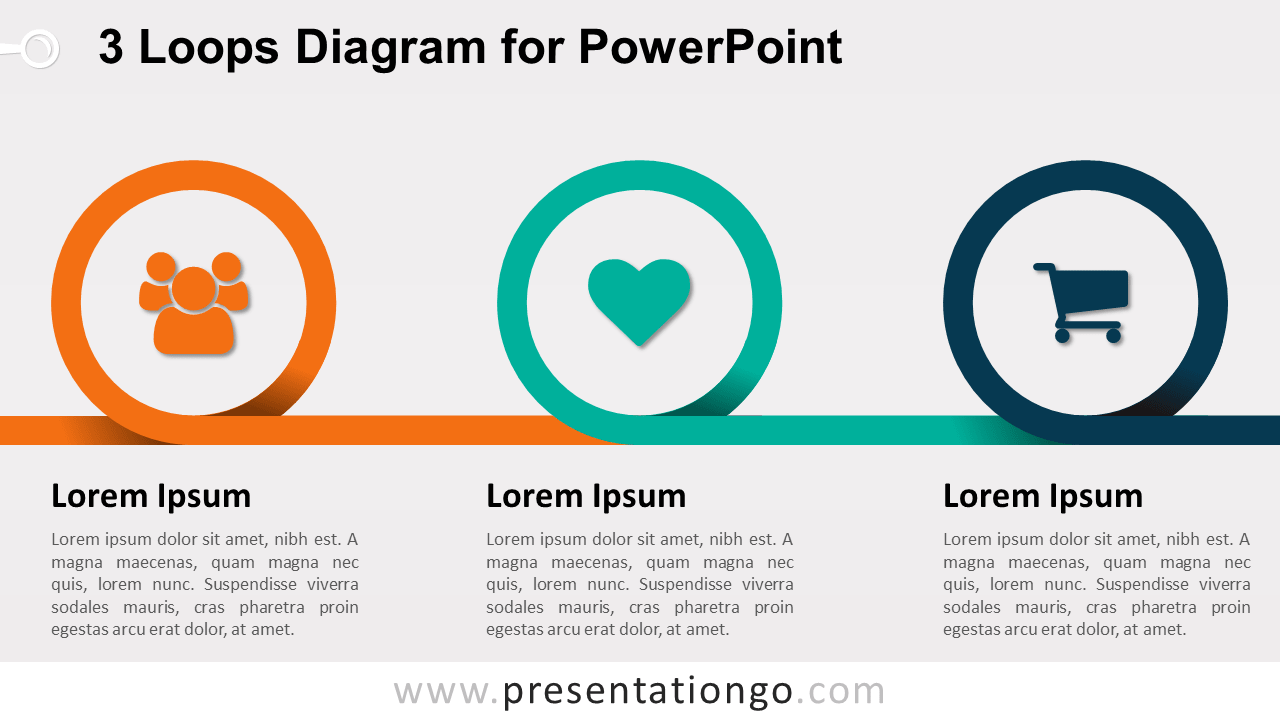 3 PowerPoint的循环图