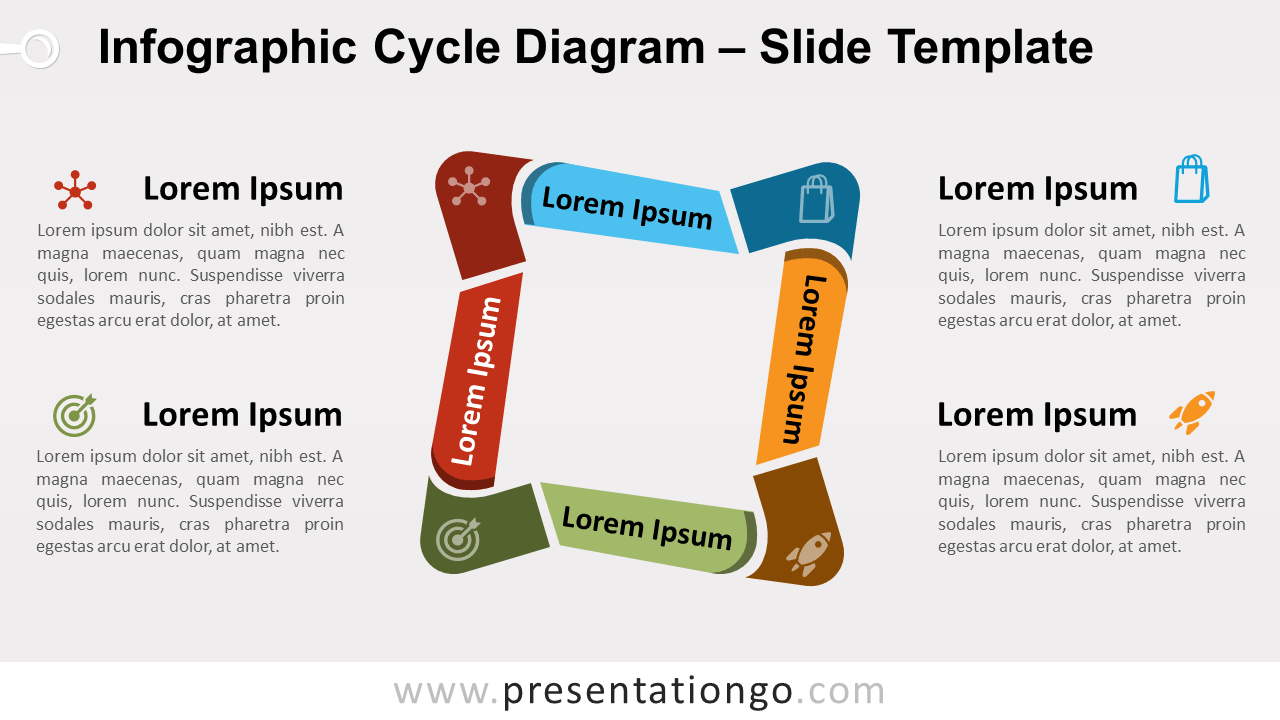 信息图表循环图