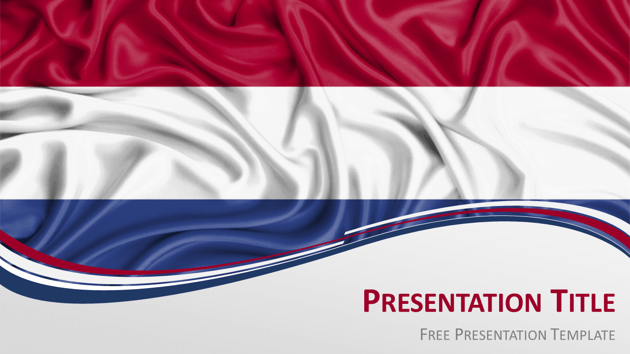荷兰国旗PowerPoint和谷歌幻灯片模板